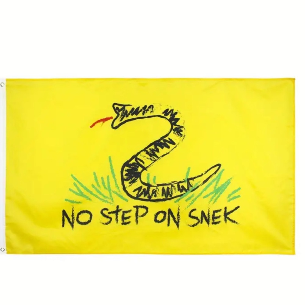 3x5 No Step on Snek Don’t Tread on Me Gadsden Flag